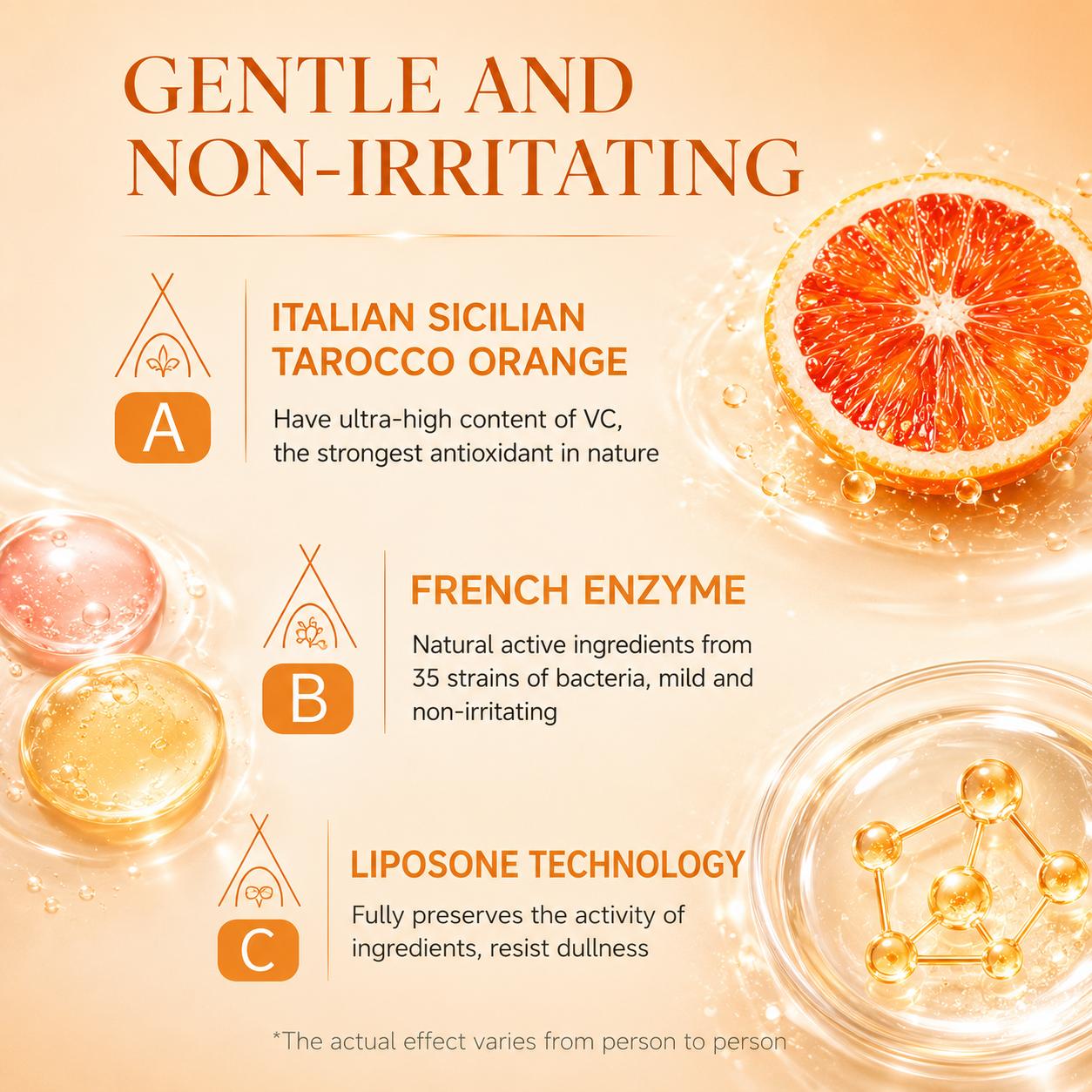 GlowSkin™ - Orange Enzyme Exfoliating Gel – Real Results, Zero Harshness, Just Glow