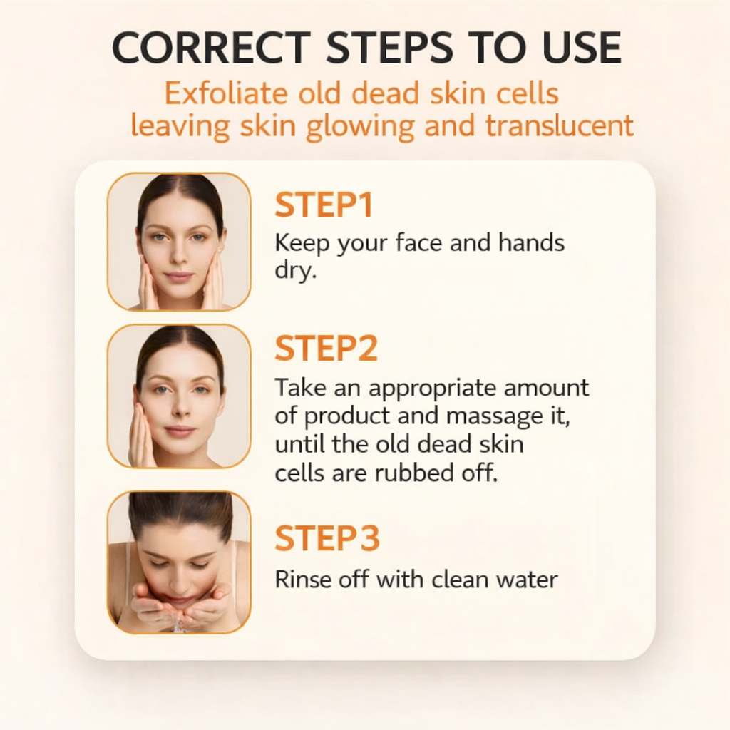 GlowSkin™ - Orange Enzyme Exfoliating Gel – Real Results, Zero Harshness, Just Glow