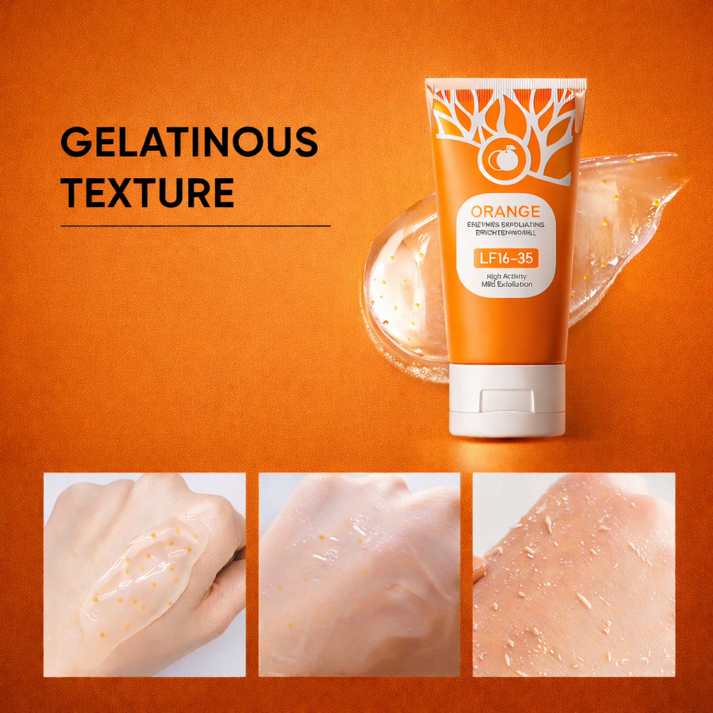 GlowSkin™ - Orange Enzyme Exfoliating Gel – Real Results, Zero Harshness, Just Glow
